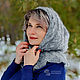 Капор - капюшон " NE SHAPKA". Манишки. Наталья  Пуховая Мастерская (puhovyiy-master). Ярмарка Мастеров.  Фото №9