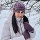 Заказать Эксклюзивная вязаная шапочка!!! Шапка фриформ!!! Авторская шапка. Вязание с изюмом | Вероника. Ярмарка Мастеров. . Шапки Фото №3