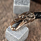 Order Wise Raven bracelet bronze. Belogor.store (belogorstore). Livemaster. . Bead bracelet Фото №3