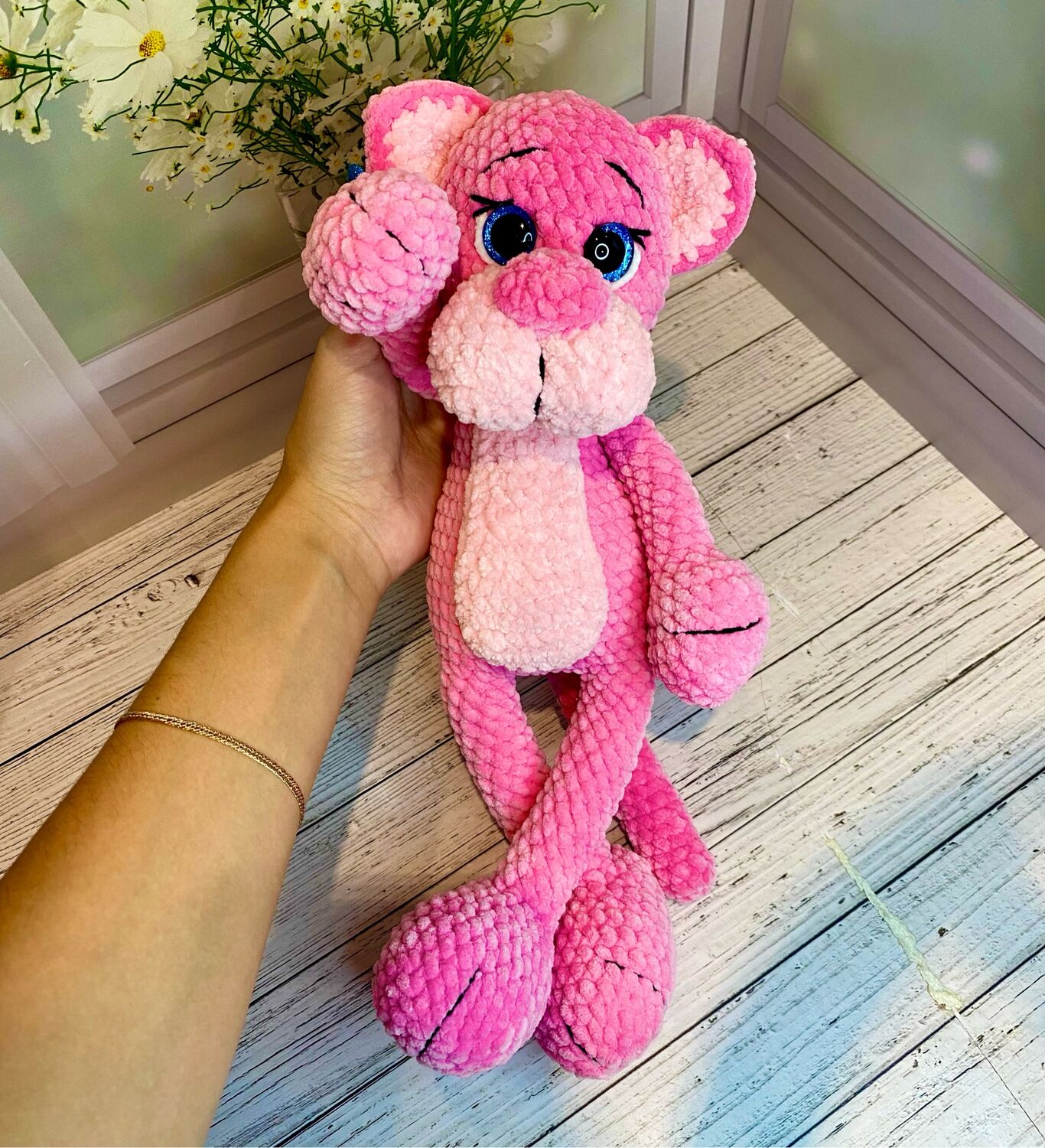Розовые игрушки амигуруми. Амигуруми розовая пантера. Розовая игрушка крючком. Розовые игрушки амигуруми. Розовая игрушка крючком.
