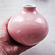Заказать  Розовая маленькая керамическая ваза для цветов,  декор для дома. CeramicsMaria Керамика и картины. Ярмарка Мастеров. . Вазы Фото №3