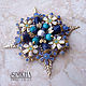 Brooch No. №2 from the collection of 'the Nutcracker'. Brooches. Simkha - Jewelry For Joy. Online shopping on My Livemaster.  Фото №2