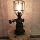 Table lamp 'Bathyscaphe' loft-style/steampunk, Ceiling and pendant lights, Permian,  Фото №1