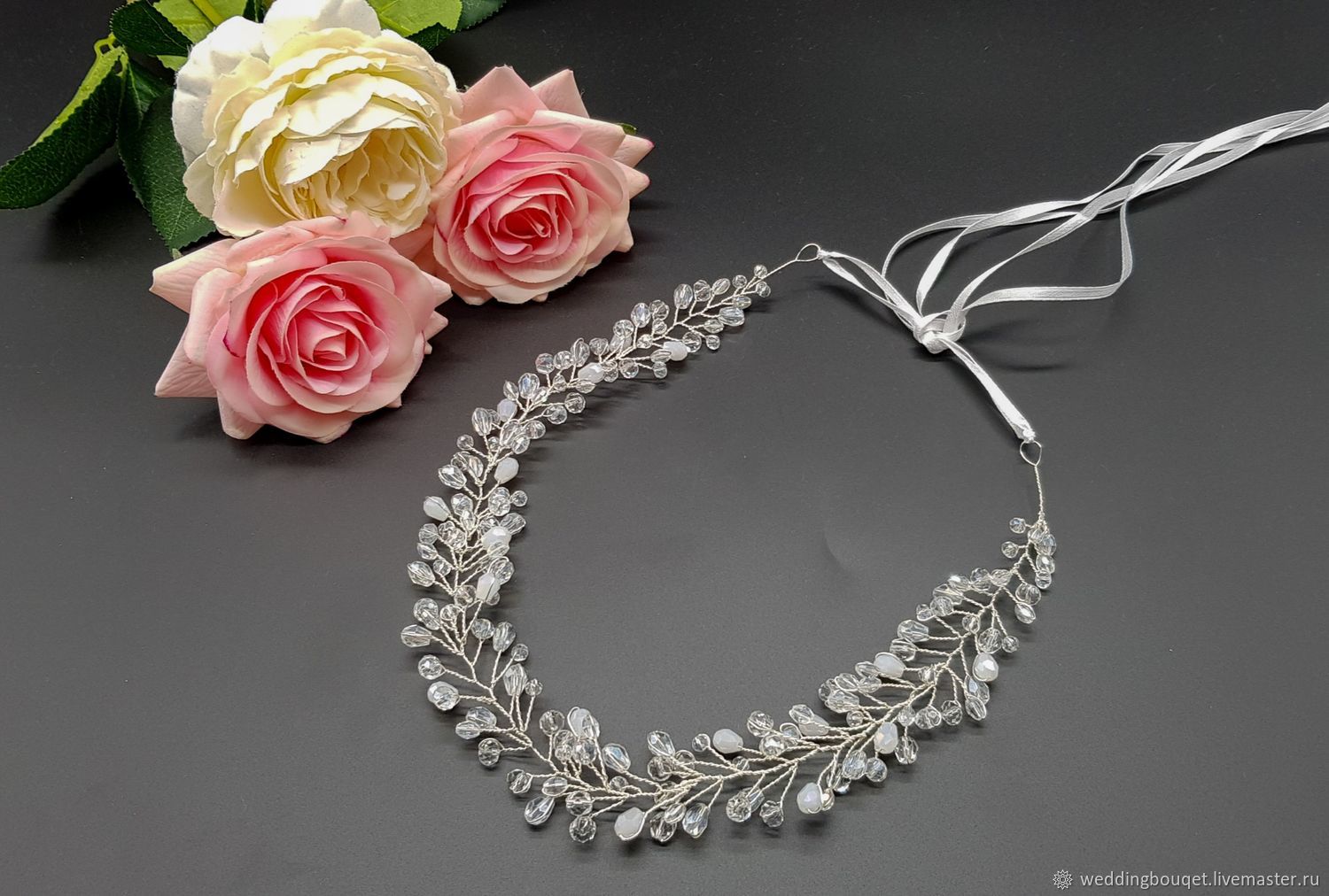 Свадебный венок, диадема # / Bridal wreath, diadem # , Kiev / Ukraine