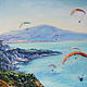 Oil painting 'Freedom flight', seascape. Pictures. Zhanne Shepetova. Online shopping on My Livemaster.  Фото №2