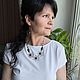 Комплект "Космея" жемчуг, латунь. Комплекты украшений. Svetlana Revina. Ярмарка Мастеров.  Фото №8