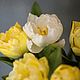 Реалистичные пионовидные тюльпаны из фоамирана. Цветы. Живые цветы ручной работы. Ярмарка Мастеров.  Фото №6