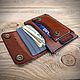 Wallet with a belt made of genuine leather. Wallets. woolenpaw. Online shopping on My Livemaster.  Фото №2
