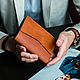 leather men wallet leather wallet for bills and cards for men coin purse for money and business cards holder for documents exclusive gift passport cover
