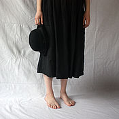 Одежда handmade. Livemaster - original item Linen dress loose fit. Handmade.