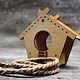 A bird feeder from a tree house kid for painting. Bird feeders. Art bird feeder. Online shopping on My Livemaster.  Фото №2