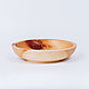Order Wooden plate (dish) made of natural cedar wood 220 mm. T32. ART OF SIBERIA. Livemaster. . Utensils Фото №3
