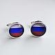 Order Cufflinks silver Flag of the Russian Federation (large). Linda (LKdesign). Livemaster. . Cuff Links Фото №3