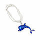 Pendant Dolphin. Pendant with natural lapis lazuli and turquoise. Pendant. ARIEL - MOSAIC. Online shopping on My Livemaster.  Фото №2