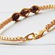 Bracelet-thread with rauchtopaz. Bead bracelet. The star of Siberia. Online shopping on My Livemaster.  Фото №2