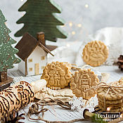 С ЛЮБОВЬЮ wooden gingerbread/honeycake mold