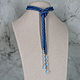 Beaded lariat with pendants (harness, belt, tie). Lariats. Magic box. My Livemaster. Фото №4
