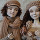 "Влюбленные ангелы". Куклы и пупсы. Елена Молофеева (Doll33). Ярмарка Мастеров.  Фото №4