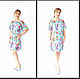 Tunic dress made of chiffon 'Tenderness of summer'. Dresses. Lady Perfection. Online shopping on My Livemaster.  Фото №2