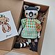 Вязаный лемур. Амигуруми куклы и игрушки. MS Toys: куклы и игрушки. Интернет-магазин Ярмарка Мастеров.  Фото №2