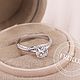 Помолвочное кольцо с бриллиантом 1 карат. Кольцо помолвочное. FROLOF JEWELRY. Интернет-магазин Ярмарка Мастеров.  Фото №2