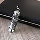 Серебряная подвеска-контейнер Дракон. CS0004. Подвеска. Silver&Gems. Ярмарка Мастеров.  Фото №4