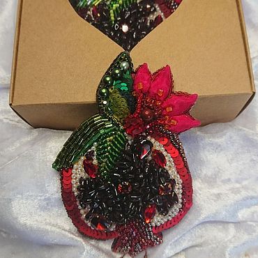 Украшения ручной работы. Ярмарка Мастеров - ручная работа Гранат. Handmade.