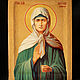 Icon 'the Holy blessed Matrona of Moscow', Icons, Simferopol,  Фото №1