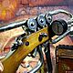 Steampunk style rifle 'Multi-Barreled Rifle'. Subculture Attributes. Neformal-World (Alexander Rusanov). Интернет-магазин Ярмарка Мастеров.  Фото №2