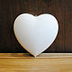 Blank for decoupage and painting 'Heart h - 14 cm', Blanks for decoupage and painting, Shigony,  Фото №1