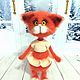  Рыжая киса Алиса. Мягкие игрушки. TanyaCrochetToys (Татьяна Старухина). Ярмарка Мастеров.  Фото №4