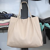 Сумки и аксессуары handmade. Livemaster - original item Shopper Bag Leather Leather Package Bag Tote Hobo Handmade. Handmade.
