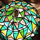 Гавайская пальма. Потолочные и подвесные светильники. Stainedglassday (STAINEDGLASSDAY). Интернет-магазин Ярмарка Мастеров.  Фото №2