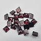 Almandin garnet square 'Sugar loaf' 8h8h5 mm (3,66 Ct). Cabochons. yakitoriya. My Livemaster. Фото №5