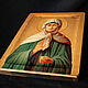Icon 'the Holy blessed Matrona of Moscow'. Icons. ikon-art. My Livemaster. Фото №4