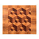  Кухонная разделочная торцевая доска NordicFrame2. Разделочные доски. Vals_Wood. Ярмарка Мастеров.  Фото №4