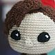 Одиннадцатый Доктор Кто фигурка вязанная. Амигуруми куклы и игрушки. Елизавета. Ярмарка Мастеров.  Фото №5