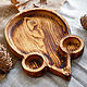 Wooden plate ' Mouse'. Plates. MaWood. Online shopping on My Livemaster.  Фото №2