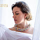 Jewelry sets: Necklace and earrings : ' Playa'. Jewelry Sets. Anastasia Petrovich. My Livemaster. Фото №4