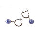 Bright blue earrings, English castle earrings, earrings gift. Earrings. Irina Moro. Online shopping on My Livemaster.  Фото №2