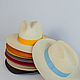 Летние соломенные шляпы Федора из эквадорской соломы. Шляпы. МодаВойлок (moda-voilok). Ярмарка Мастеров.  Фото №6