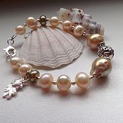 Украшения handmade. Livemaster - original item Bracelet of pearls 