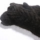 Order Women's knitted mittens Black coffee. Warm Yarn. Livemaster. . Mittens Фото №3