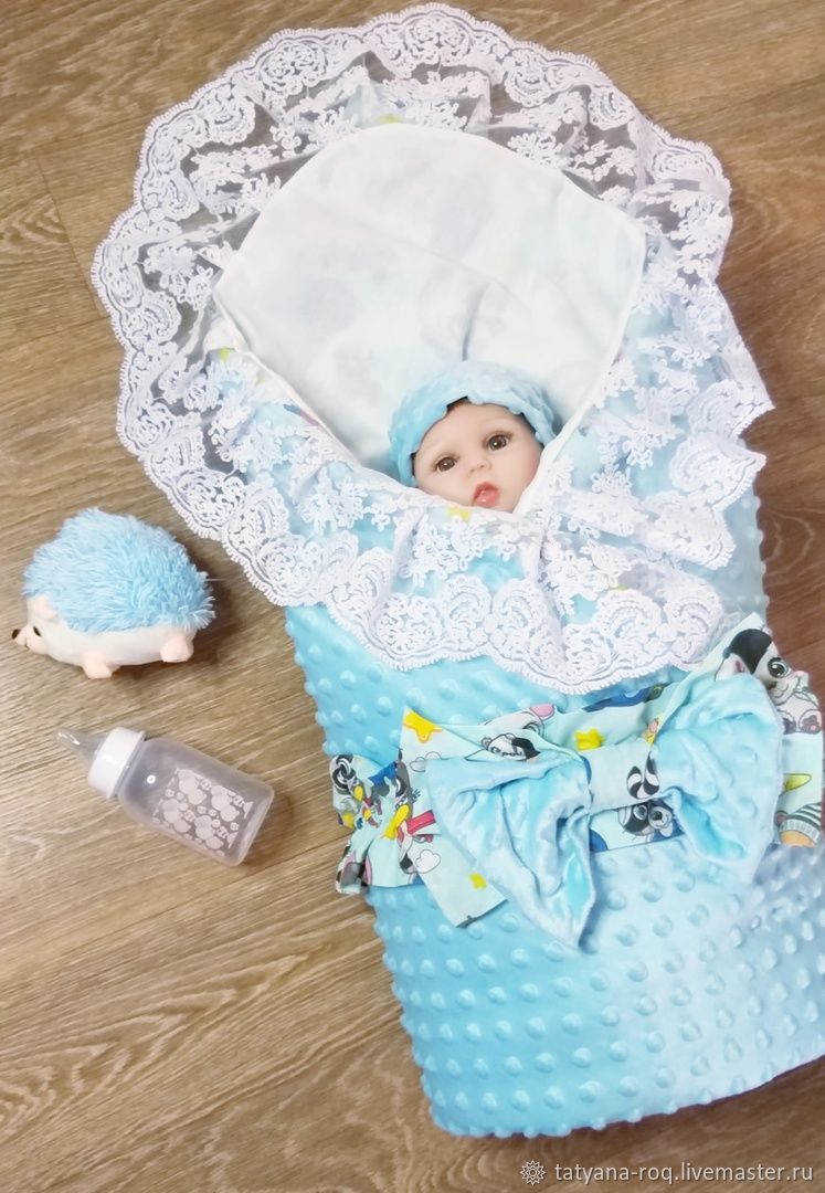 Конверт-одеяло для новорожденного на любой сезон