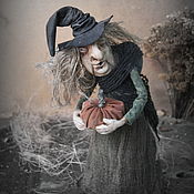 Куклы и игрушки handmade. Livemaster - original item The Witch Mrs. Rebecca Dixon. Handmade.