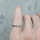 Кольцо для помолвки с бриллиантом, кольцо для девушки. Кольцо помолвочное. Обручальные кольца 'go_LD'. Интернет-магазин Ярмарка Мастеров.  Фото №2