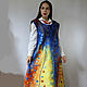 Sundress ' Kiss. Klimt'. Dresses. silk wool. Online shopping on My Livemaster.  Фото №2