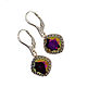Fuchsia transmission earrings. Earrings. little luxuries. Online shopping on My Livemaster.  Фото №2
