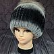 Fur hat (Premium). Caps. kupimeh. My Livemaster. Фото №4