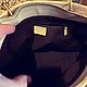 Винтаж: Сумка/тоут из холщовой ткани Gucci GG бежево-коричневого цвета. Сумки винтажные. Chic bags. Ярмарка Мастеров.  Фото №10